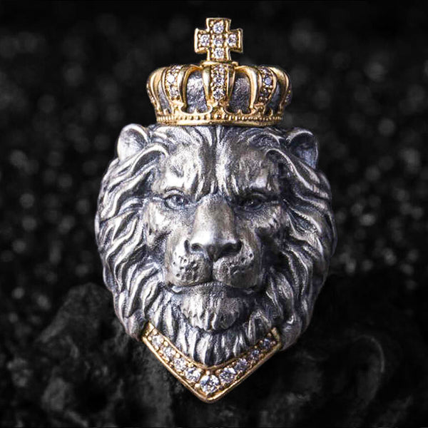 Leo Crown Ring