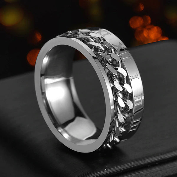 Titanium Roman Ring