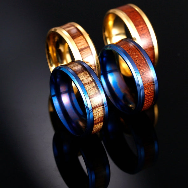 Tungsten Wood Ring